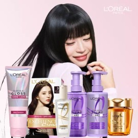 L'Oréal Paris 로레알파리 헤어 신상 런칭기념 BEST 제품 역대급 혜택!/ 헤어팩/오일/염색약/샴푸 [옵션12.엑셀랑스 애쉬 슈프림 2개] L'Oreal Paris Hair New Launch Commemorative BEST Products Unprecedented Benefits!/ Hair Pack/Oil/Dye/Shampoo [Option 12. Excellence Ash Supreme 2 pcs]