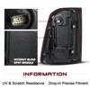 JSBOYAT LED Tail Light Assembly Compatible with 2019-2024 Dodge Ram