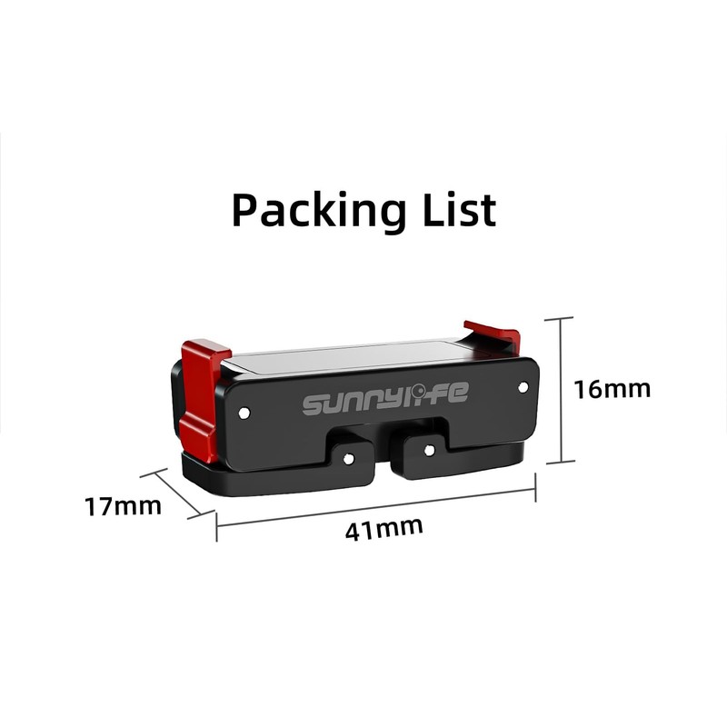 Magnetic Mount for DJI Osmo Action 5 Pro, Quick Release