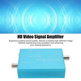 1080P Signal Booster Booster, Digital TV Antenna Signal Booster, Supports AHD, CVI, TVI Signals, Lossless Definition Signal Extender Up to 2624.7 Feet