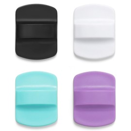 Magnetic Slider for YETI Lid,Compatible with YETI Rambler 8 oz,10 oz,14 oz,16 oz,20 oz,24 oz,30 oz Lids(Black, White, Seafoam, Purple) 4 Pack
