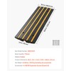 VEVOR Car Driveway Rubber Curb Ramp, 33069 lbs Load Capacity,