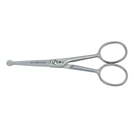 Straight Scissors with Lenses Rose Line Stainless Steel