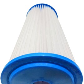 Cartucho JUMBO Solo Repuesto Genérico Estandar Compatible con Filtro Rotoplas FJU-01R Plisado Agua Mas Limpia *Sin O-ring* (10 micras) ENVIO GRATIS