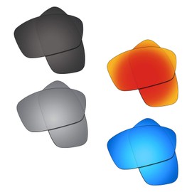 4 Pair ELITE Polarized Replacement Lenses for Oakley Hijinx Sunglasses