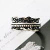 Energy Stone Joy & Overflow - Sterling Silver Spinner Ring