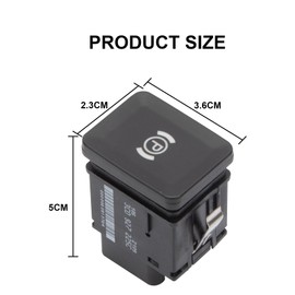 Handbrake Parking Switch Button for Passat B6 CC 3C R36 2005-2011, MangWany Emergency Parking Brake Handbrake Switch 3C0927225B 3C0927225C