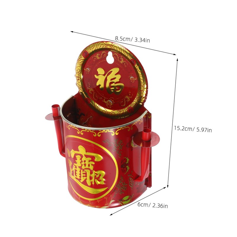 BIUDECO 2pcs Wall-Mounted Incense Burner Iron Decorative Holder Perfect for