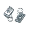 Strut Channel Nuts, 3/8"-16 Spring Channel Nut with Zinc Electroplate