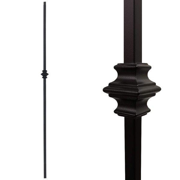 Railing Stair Spindles (5-Pack) Hollow Single Knuckle Stair Balusters -