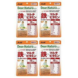 [Bulk Purchase] Dear Natural Style Iron x Multi-Vitamin 60 Tablets (60 Days) x 4 Packs