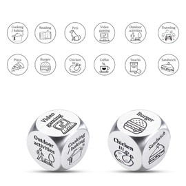 Farewell Gifts for Coworkers Women, Coworker Leaving Gifts for Women, Date Night Decision Dice Set Anniversary for Couple Teacher Nurse Coach Going Away Leaving Gifts Ideas