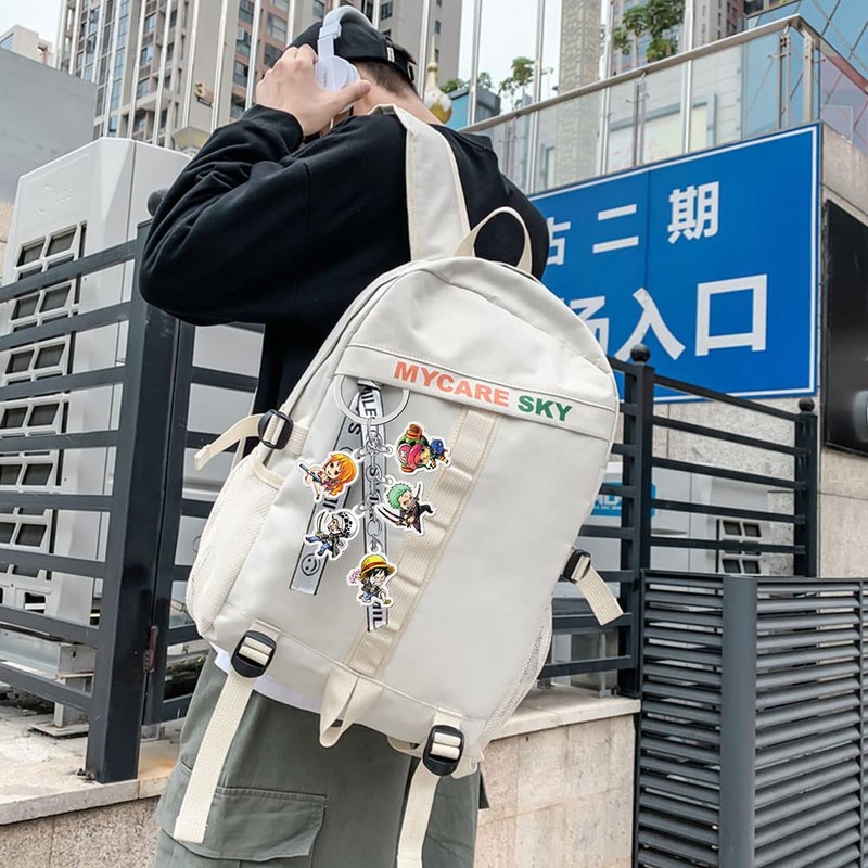 One Piece Keychain, Anime Figure Roronoa Zoro Luffy Keychains Anime