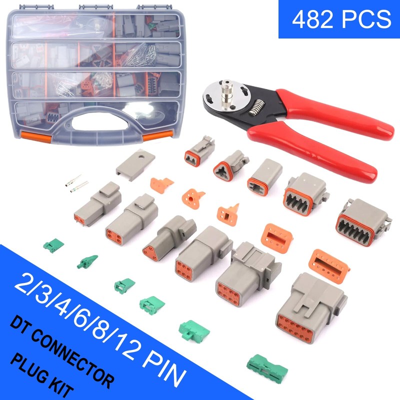 482 PCS for DT Deustch Connector Kit DT Connectors 2