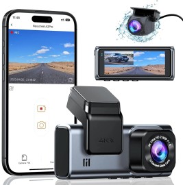 GT LIFE 4K HD 1080P DVR Car Dual Lens Dash Cam Front/Rear Video Recorder Camera G-sensor