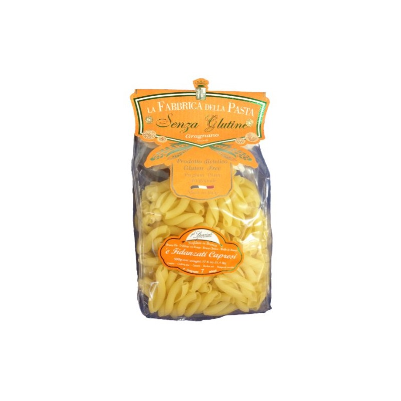 La Fabbrica della Pasta. Gluten Free Fidanzati Capresi. 500g (1.1lb).