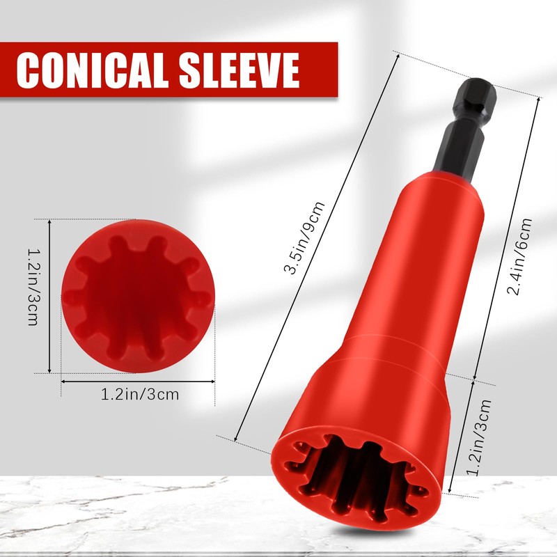 2Pcs Wire Twister Tool, Wire Twisting Spinner, Wire Nut Driver