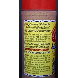 Obie-Cue's Smooth Moove BBQ Rub and Jerky Mix (5.1 oz)