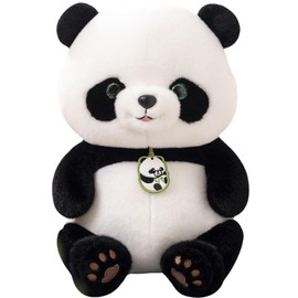 APZRYFF Panda Plush Toy, 27CM Plush Panda Stuffed Animals Panda Bear Stuffed Animal Mom Baby Panda Plush Toys Large Panda Plush Panda Soft Panda Plush Toys for Kids Boy Girl Gift