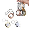Bronze Small Tape Measure Keychain Mini Measuring Tape Retractable 6foot