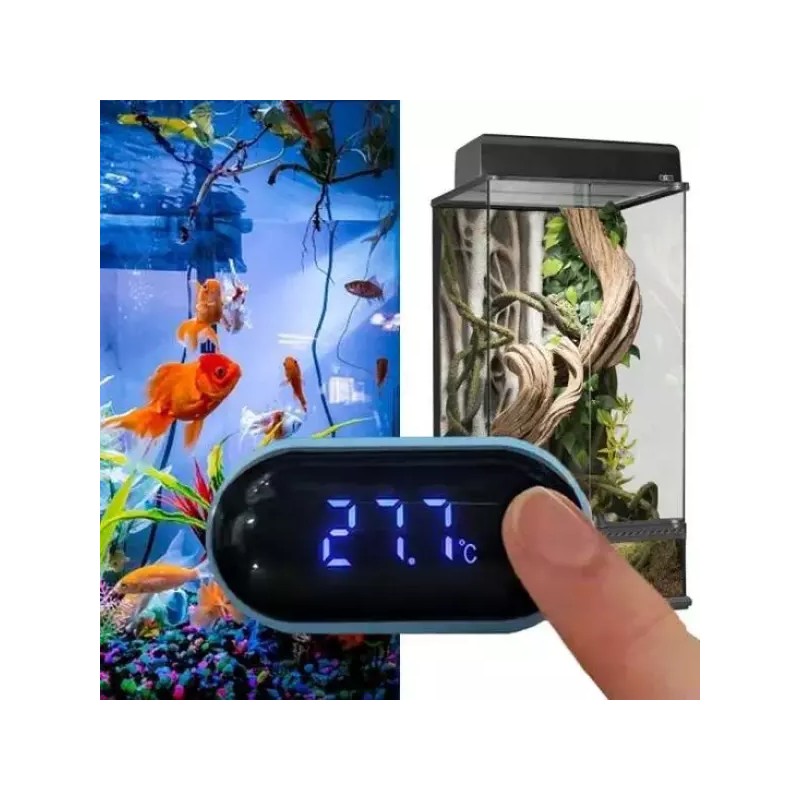 Gitabrandeu 도마뱀온도계 원터치 어항사육장 온도계 Reptile Thermometer One-Touch Aquarium Temperature