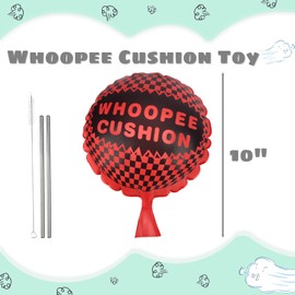 POPLAY Whoopee Cushion, 10 Inch Prank Toys for Novelty Party Favors Kids and Adults Fart Pillow Novelty Gifts