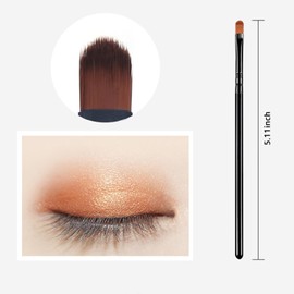 WOKOTO 20 PCS Nail Art Brushes Set For UV Gel polish Applying Black Acrylic Nail Brushes For Women's Acrylic Nails Round Tip Long Shaft Nail Acrylic Brushes For Nail Art Designs Painting Brush