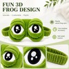 3D Frog Sleep Mask, Funny Cute Frog Eye Mask, Soft