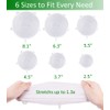 altCookingHub Silicone Stretch Lids, 6-Pack of Various Sizes, BPA Free,