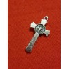 100 Cross SAINT BENEDICT Stainless Steel Catholic Jesus Crucifix Pendant