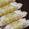 Grelucgo Embroidered and Appiqued Snowflake Table Runner for Christmas and