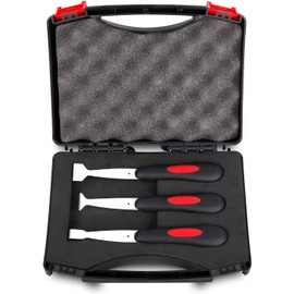 Auto glass residual glue repair tool, including 3 types of cutter heads, specializing in processing various glass residues
