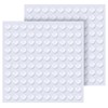 Kathfly 1000 Pieces Cabinet Door Bumpers 0.4 Inch Round Silicone