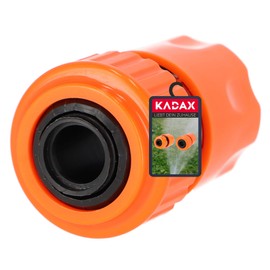 KADAX Hose Coupling Plastic ABS Garden Hose Connector Quick Coupling Garden Coupling Hose Connector End Connector (3/4 Inch)