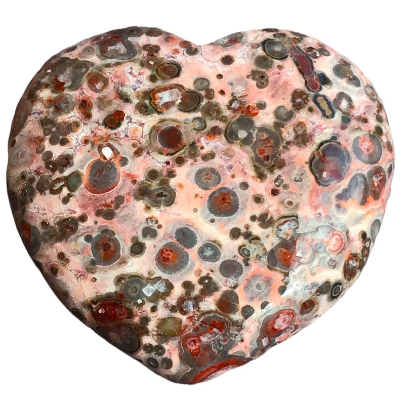 Steinfixx® - Large Gemstone Heart, Healing Stone, Lucky Stone, Chakra