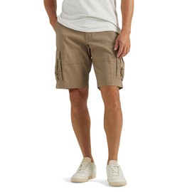 Lee Men's Extreme Motion Carolina Cargo Short, Tawny Brown, 36