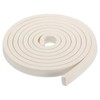PATIKIL 3/4" Wx3/8 Tx9.8Ft Silicone Foam Seal Strip, High Density