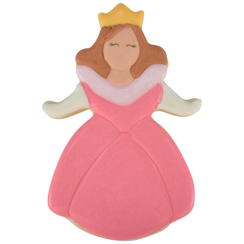 R&M Princess 4.75" Tinplated Cookie Cutter