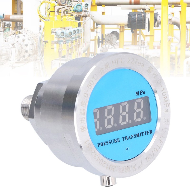 LEFOO 0‑10Mpa Digital Pressure Transmitter Transducer Sensor Accessory for Measurement