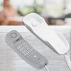 Upgrade A061 White Table Wall Mounting Extension Telephone No Disturbing