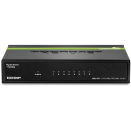 TRENDnet TEG-S80G 8-Port Gigabit GREENnet Switch (Metal)