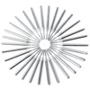 JINGLING 30 Pcs 1mm Diamond Drill Bits for Stone Ceramic