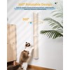 Aechonow 34'' Wall Cat Scratching Post, Wall Mounted Cat Scratcher