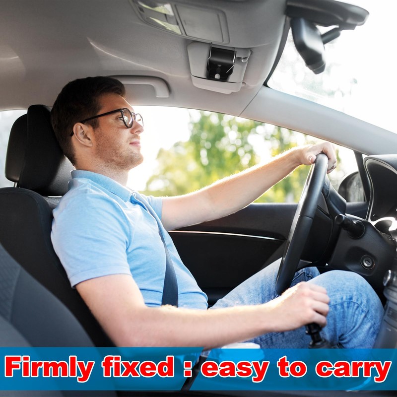 Kingdder 2 Pcs Transmitter Clip Compatible with MicroPLUS Door King