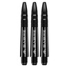 Mission Darts Sabre Shafts | Durable Black Polycarbonate Stems with