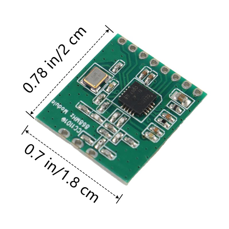 Fasizi CC1101 Module 868MHz Wireless Module RF Communication Module for
