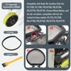Upgraded Replacement Wheel & Gasket for Ryobi 18v Cordless Stick