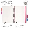Pukka Pads Bloom B5 Hardcover Project Book, Floral Cover, 9496-BLM,