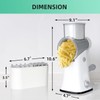 REDPANT 5 in 1 Rotary Cheese Grater, Manual Hand Crank