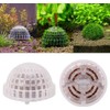 Plastic Aquarium Moss Ball, Aquarium Transparent Landscaping Plants Holder Floating